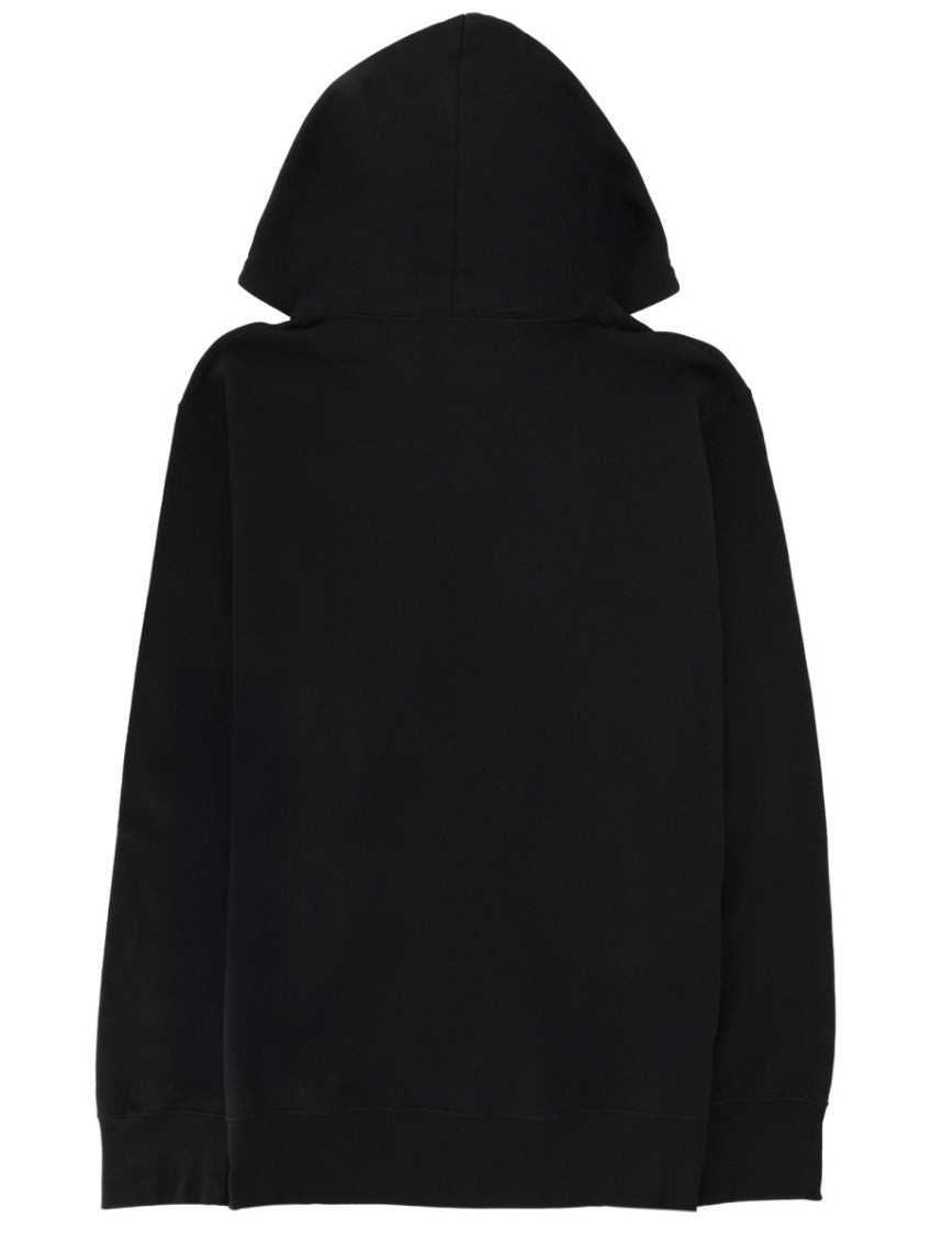 Black Graphic Logo Hoodie 2