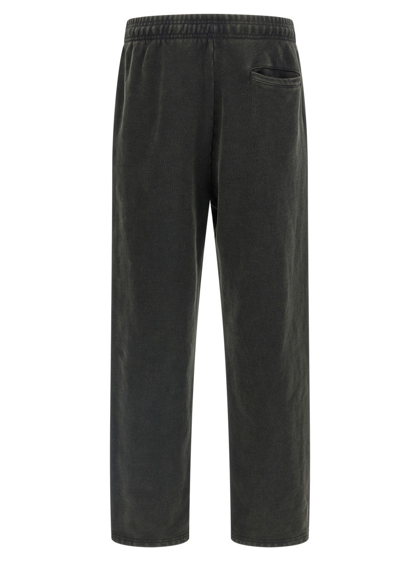 Black Straight Solid Trousers 2
