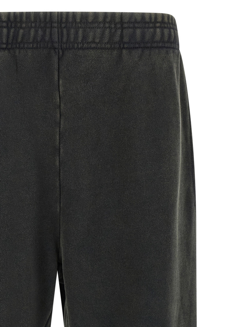 Black Straight Solid Trousers 3