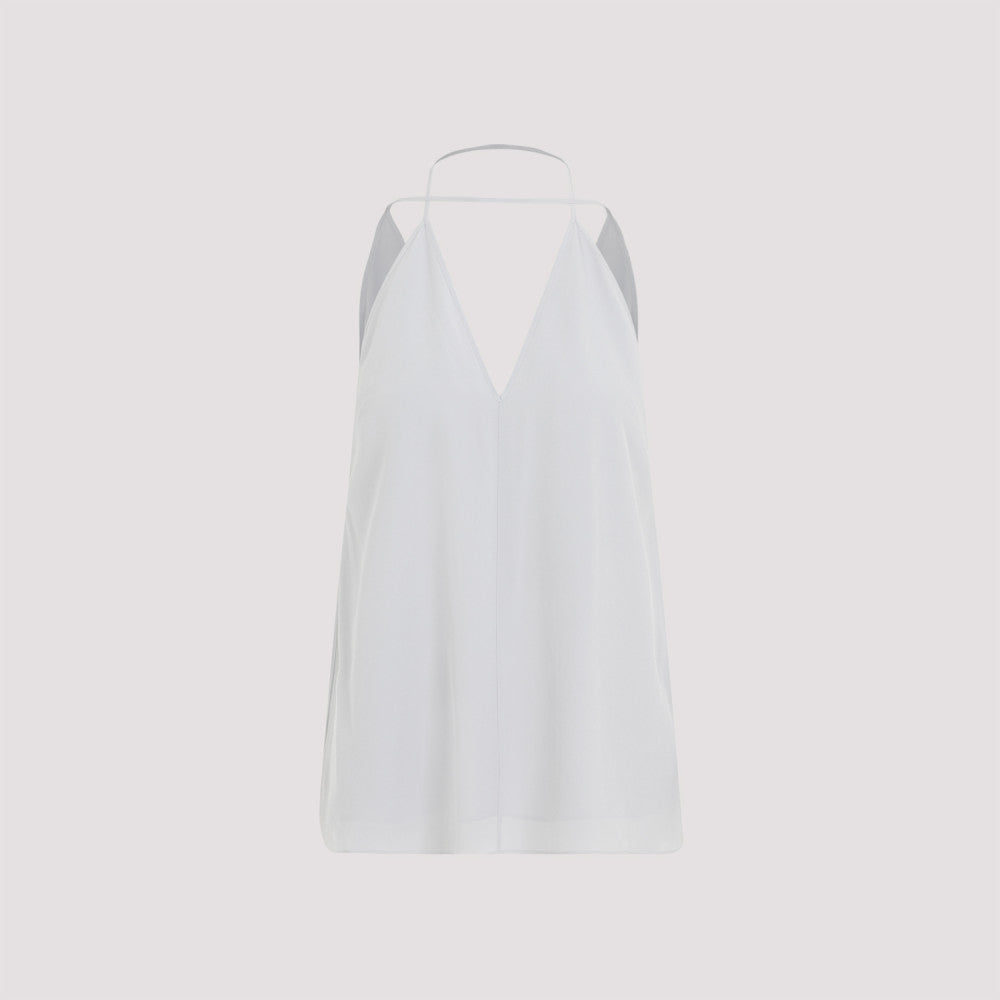 White Double-halter Top 2