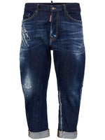 Navy Blue Cotton Denim 1