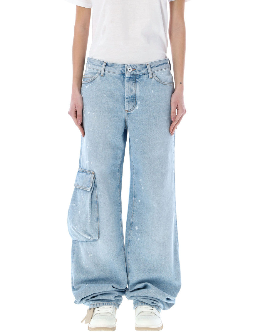 Blue Toybox Denim Cargo 1