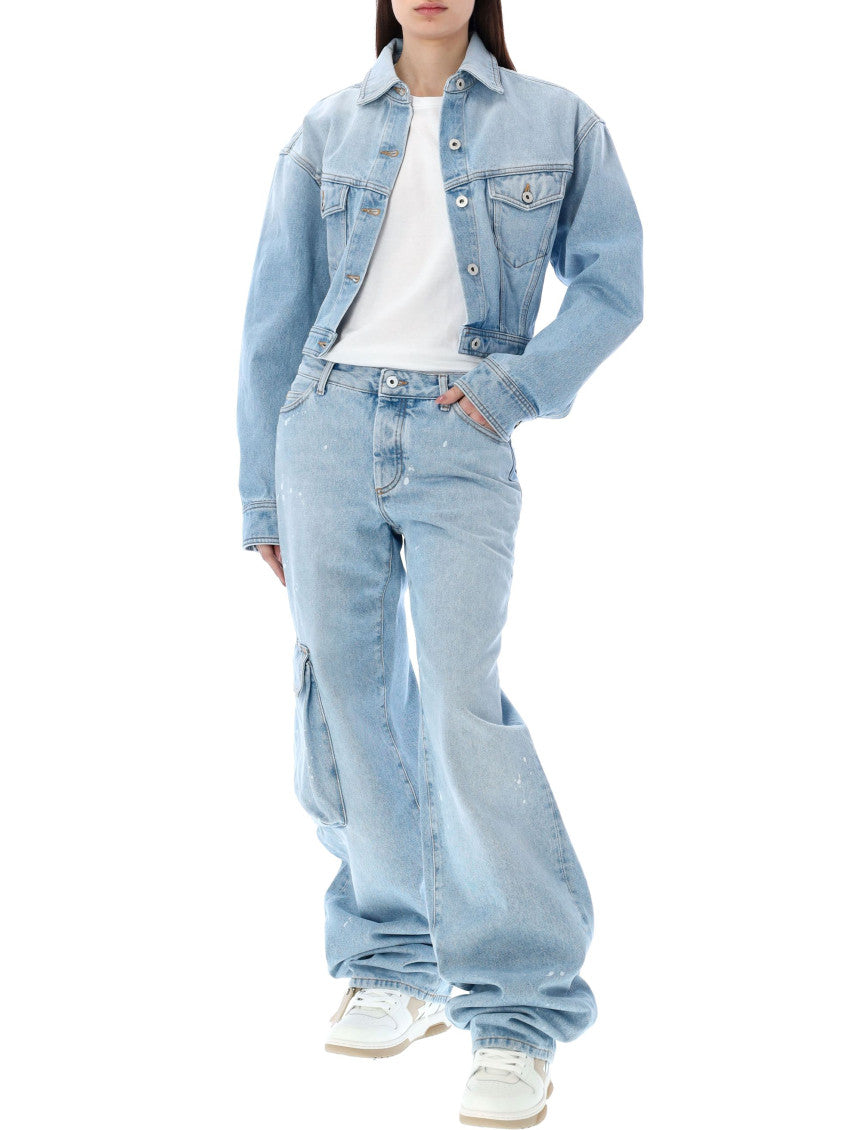 Blue Toybox Denim Cargo 4