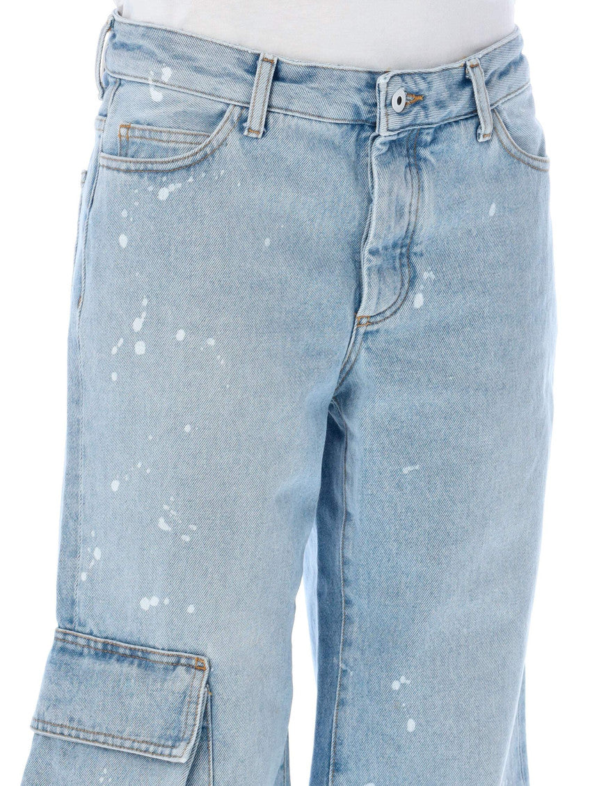 Blue Toybox Denim Cargo 5