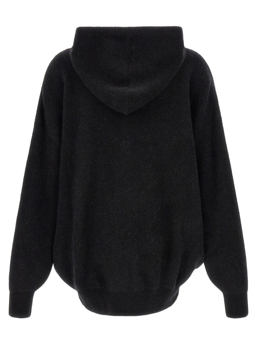 Black Solid Hoodie 2