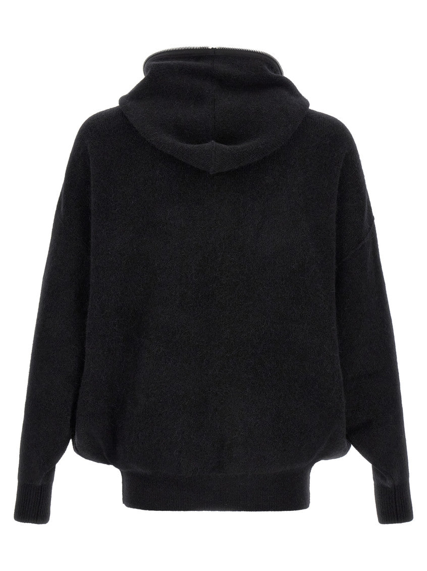 Black Zip Up Hoodie 2