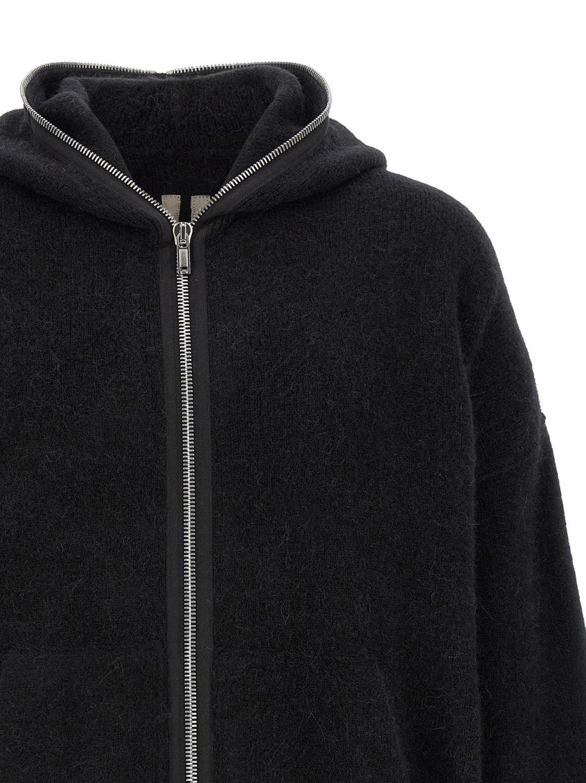Black Zip Up Hoodie 3