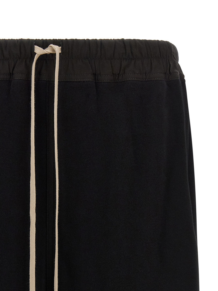 Black Solid Bermuda Shorts 3