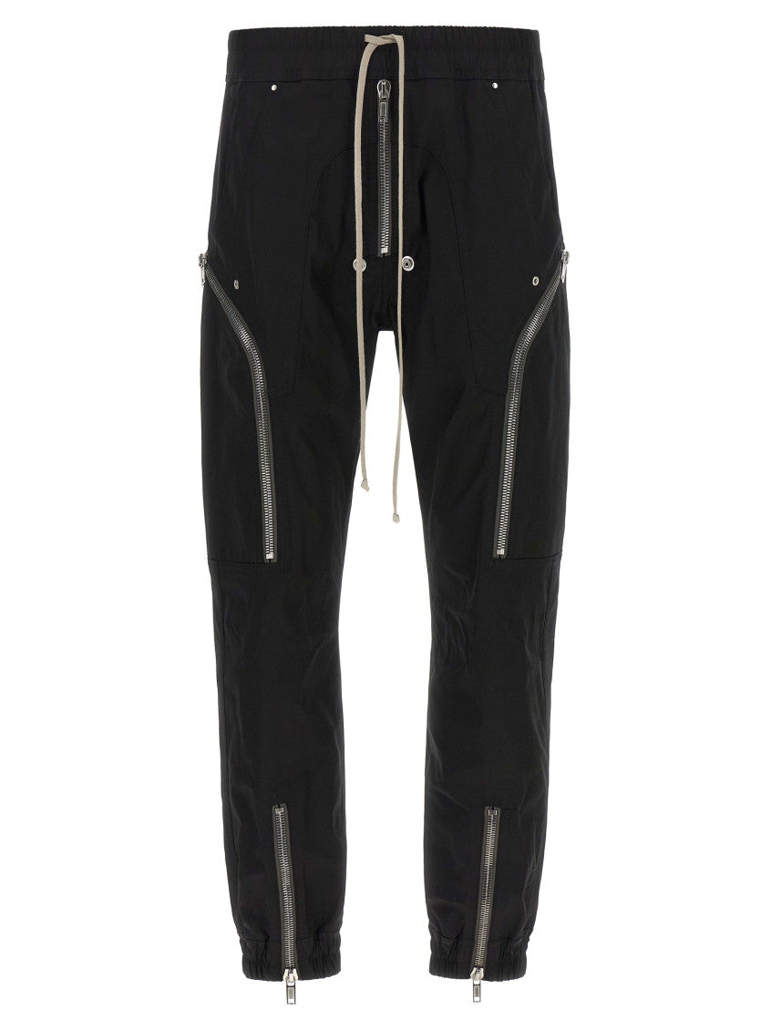 Black Relaxed Cargos Pants 1