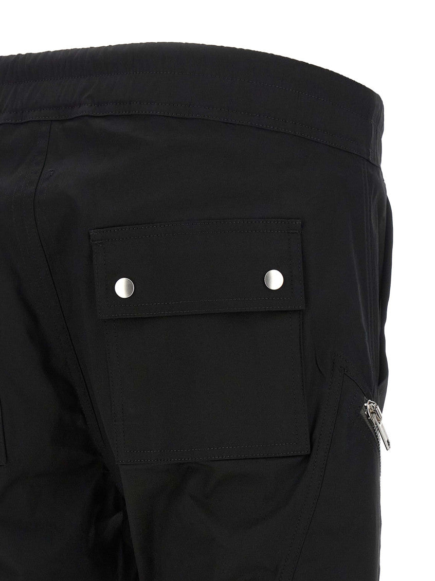 Black Relaxed Cargos Pants 4