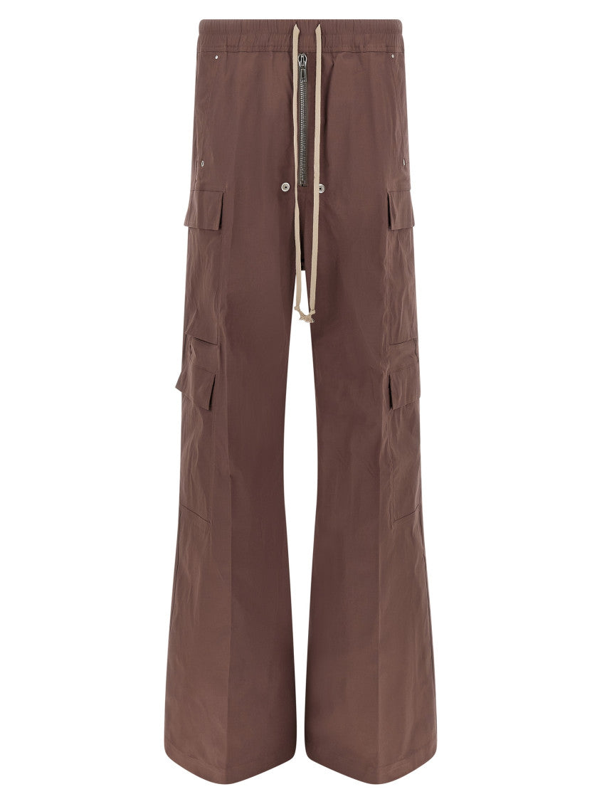 Brown Relaxed Cargos Pants 1