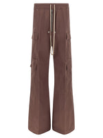Brown Relaxed Cargos Pants 1