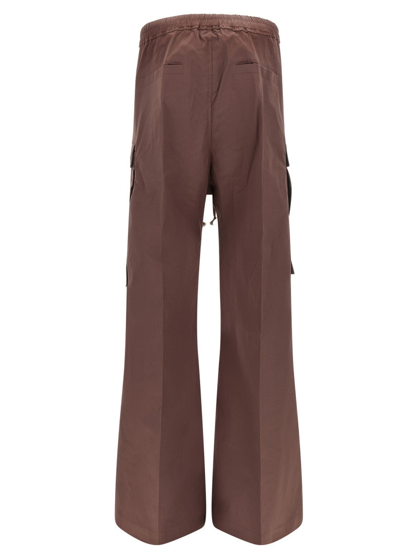 Brown Relaxed Cargos Pants 2