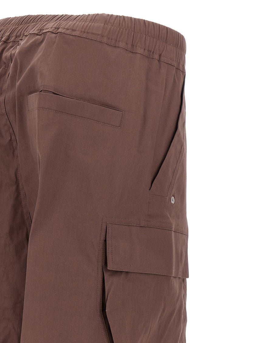 Brown Relaxed Cargos Pants 4