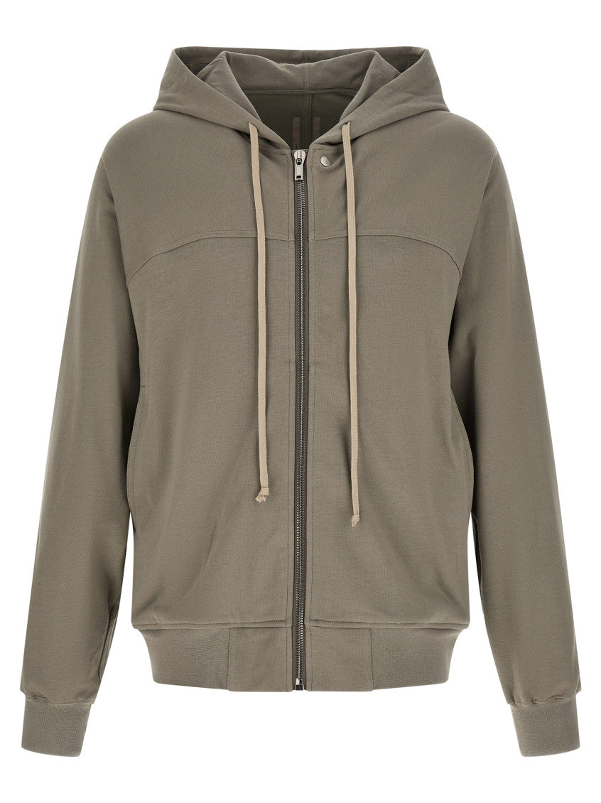 Grey Solid Hoodie 1
