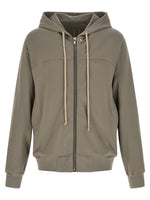 Grey Solid Hoodie 1