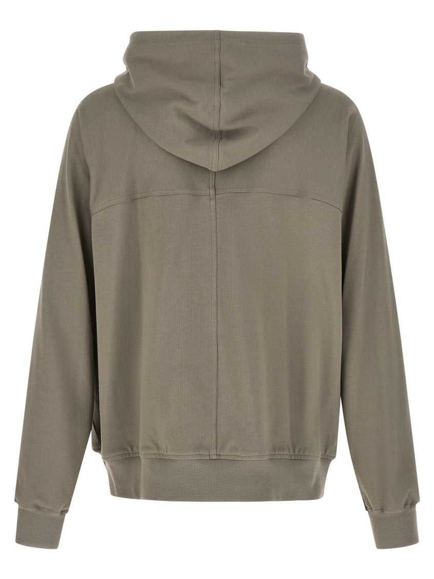 Grey Solid Hoodie 2