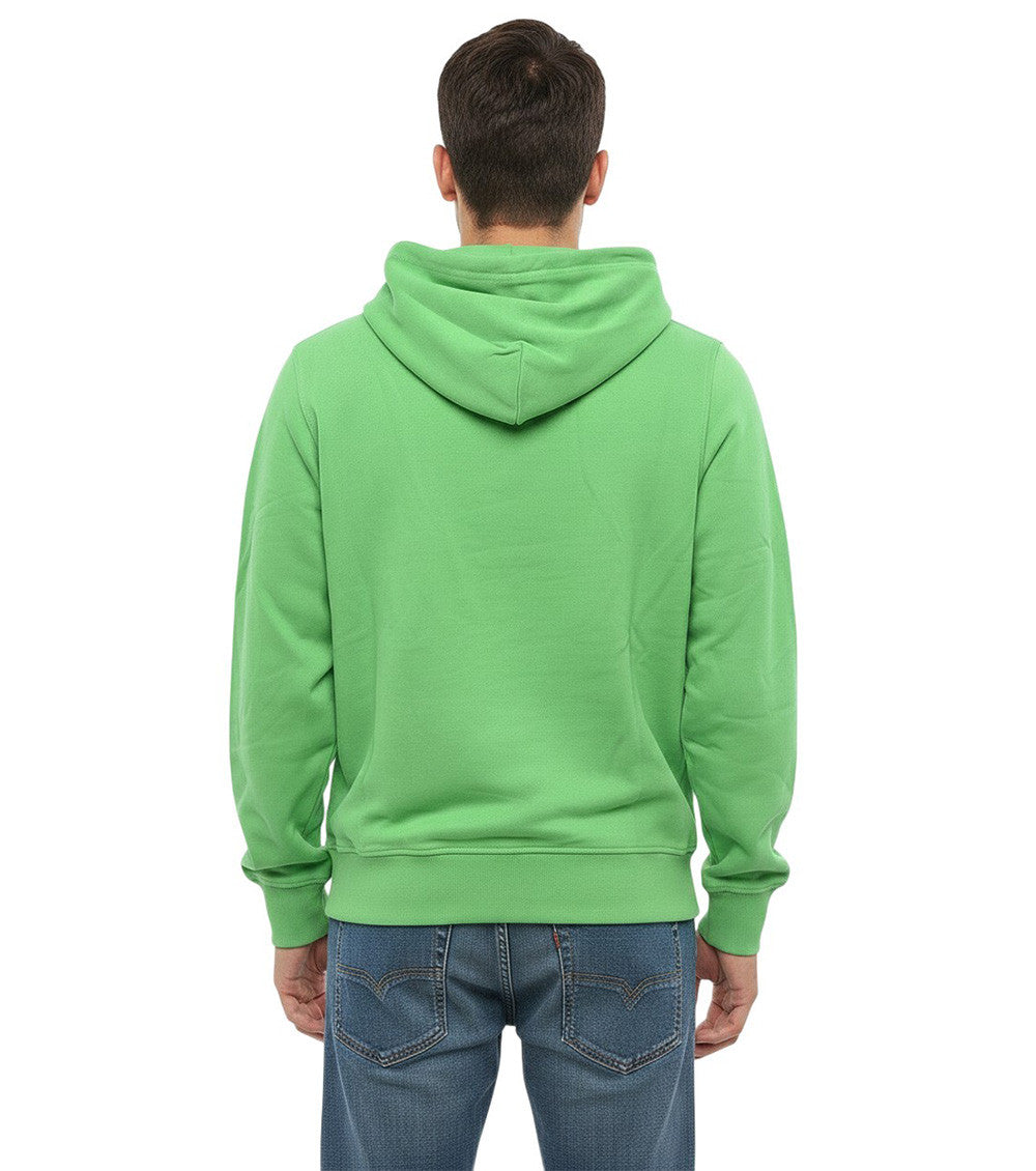 Green Logo Regular Hoodie 2
