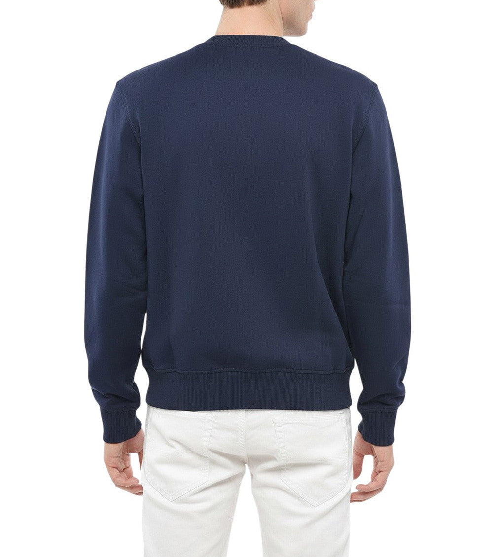 Navy Blue Regular Sweatshirt 2