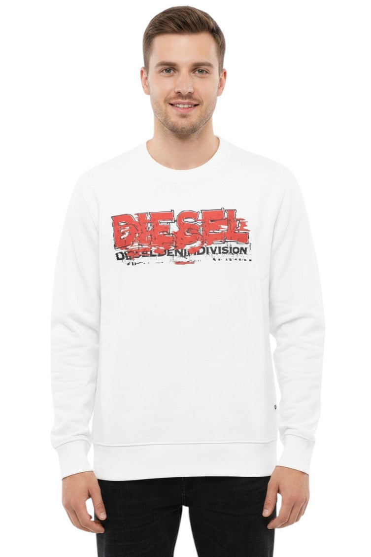 White Crew Neck Sweatshirt 1