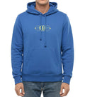 Blue Logo Regular Hoodie 1