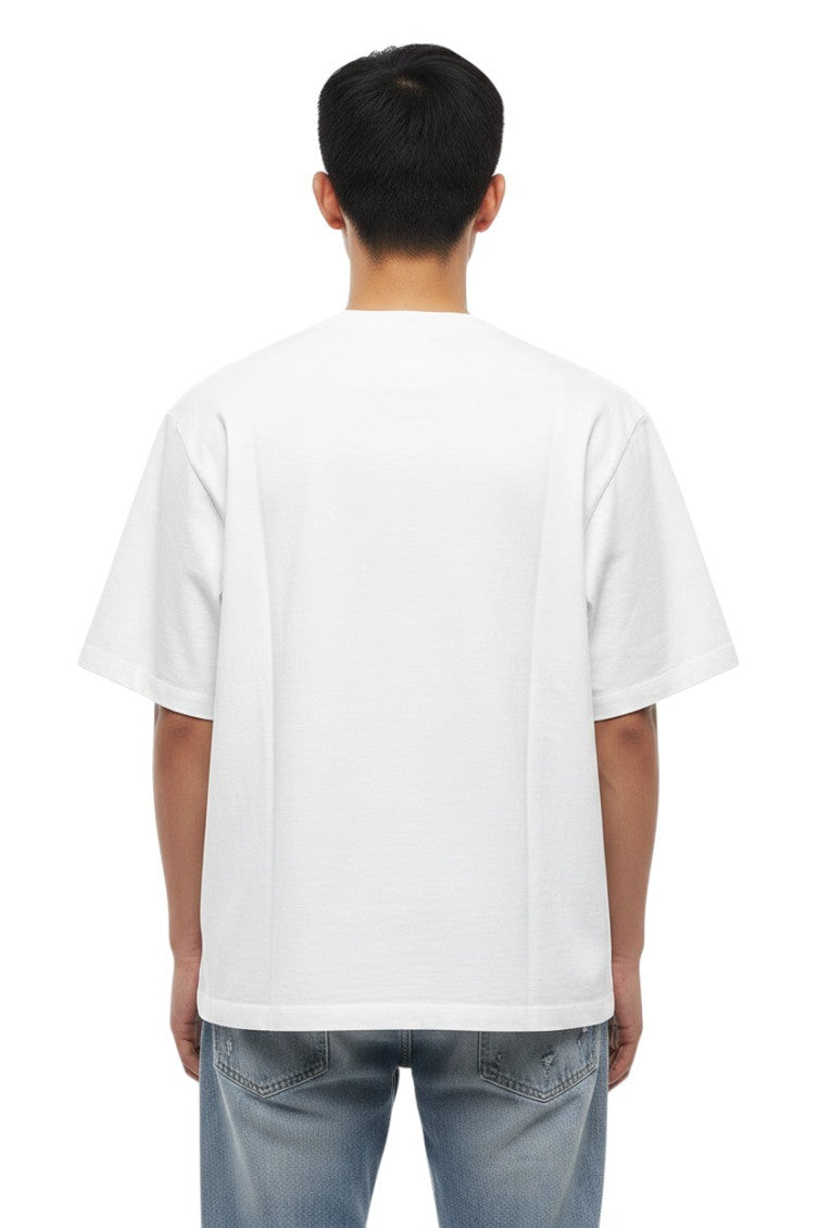 White Loose Logo T-Shirt 2
