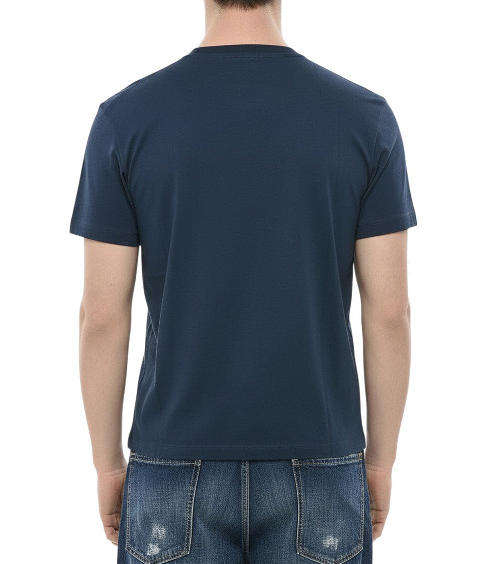 Navy Blue Graphic T-Shirt 2