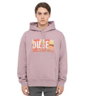 Dusty Pink Graphic Hoodie 1