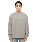 Grey Crew Neck Sweatshirt 1