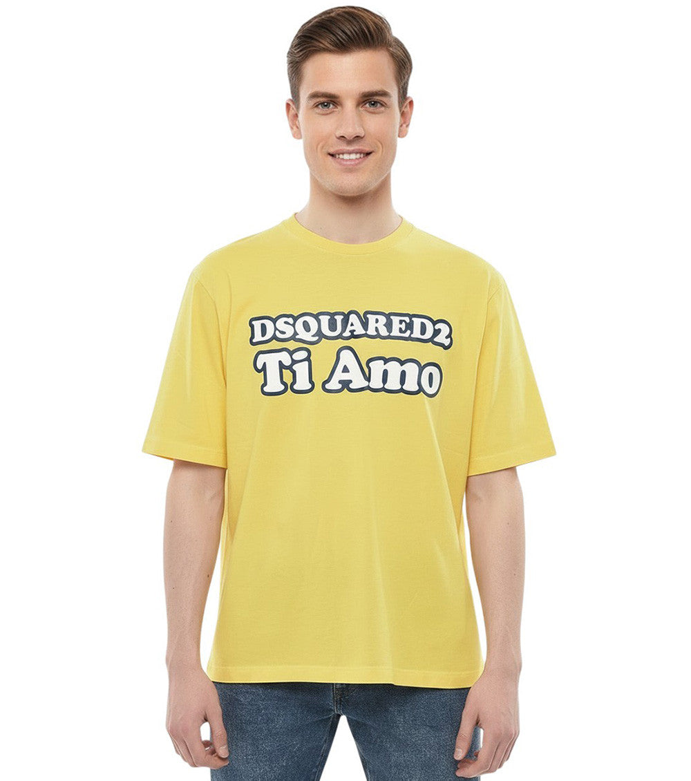 Yellow Graphic Logo T-Shirt 1