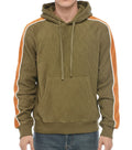 Green Textured Hoodie 1