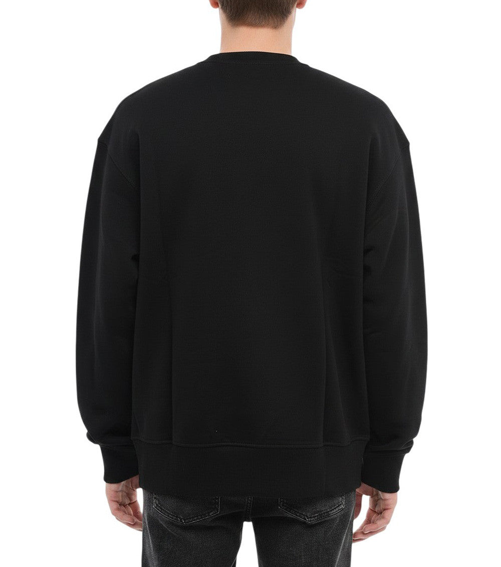 Black Crew Neck Sweatshirt 2