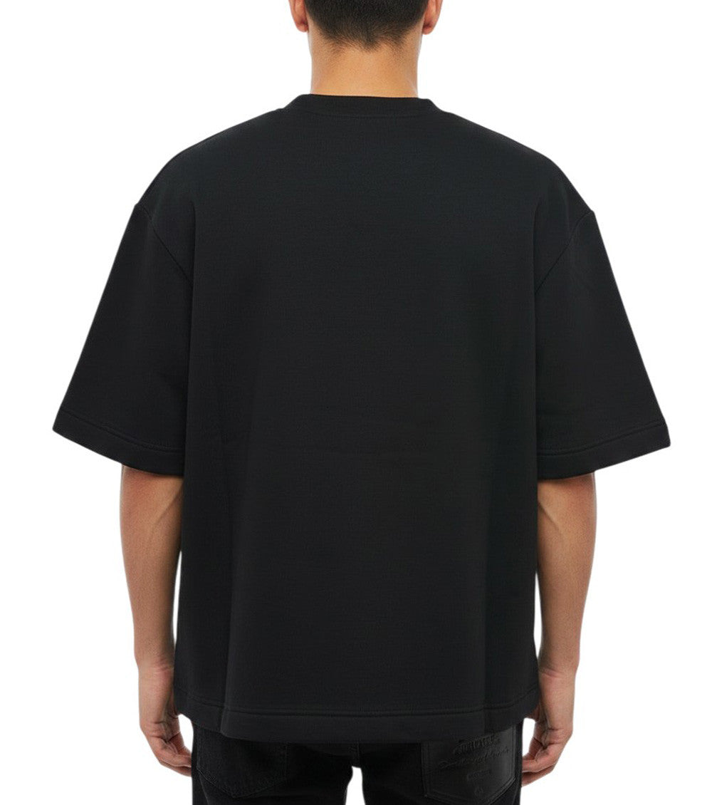 Black Crew Neck T-Shirt 2