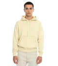 Light Yellow Solid Hoodie 1