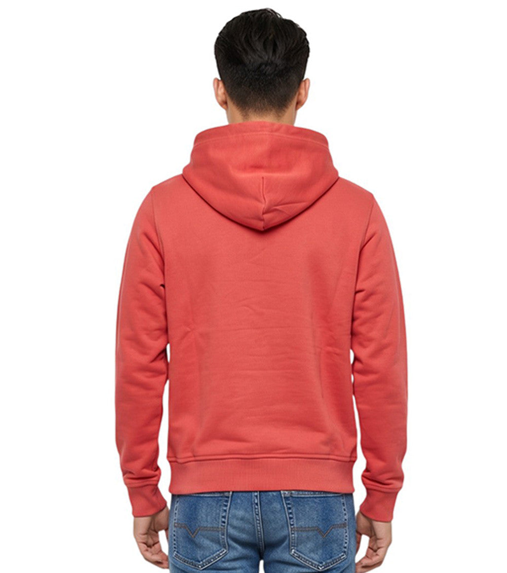 Red Logo Regular Hoodie 2