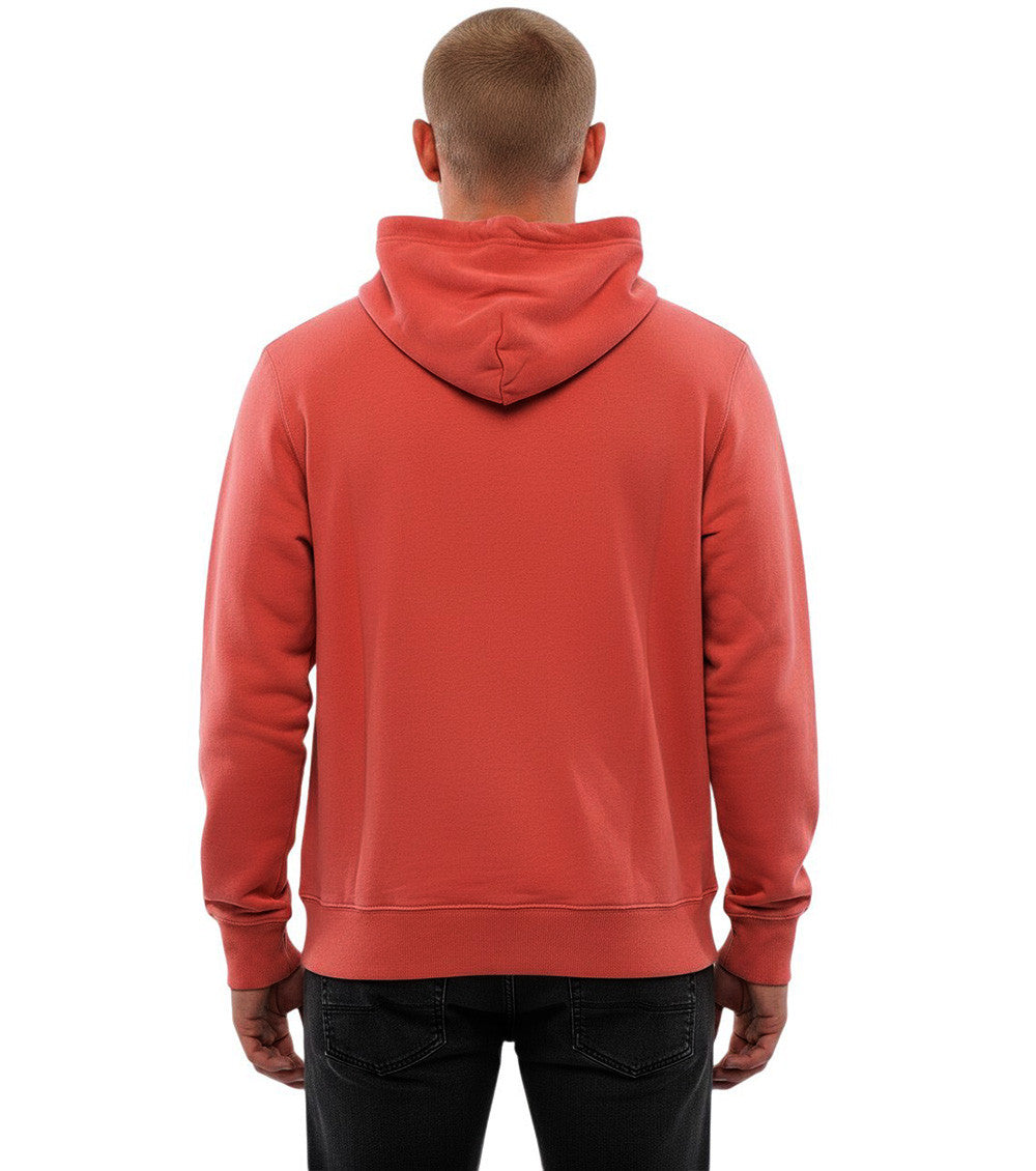 Red Logo Regular Hoodie 2