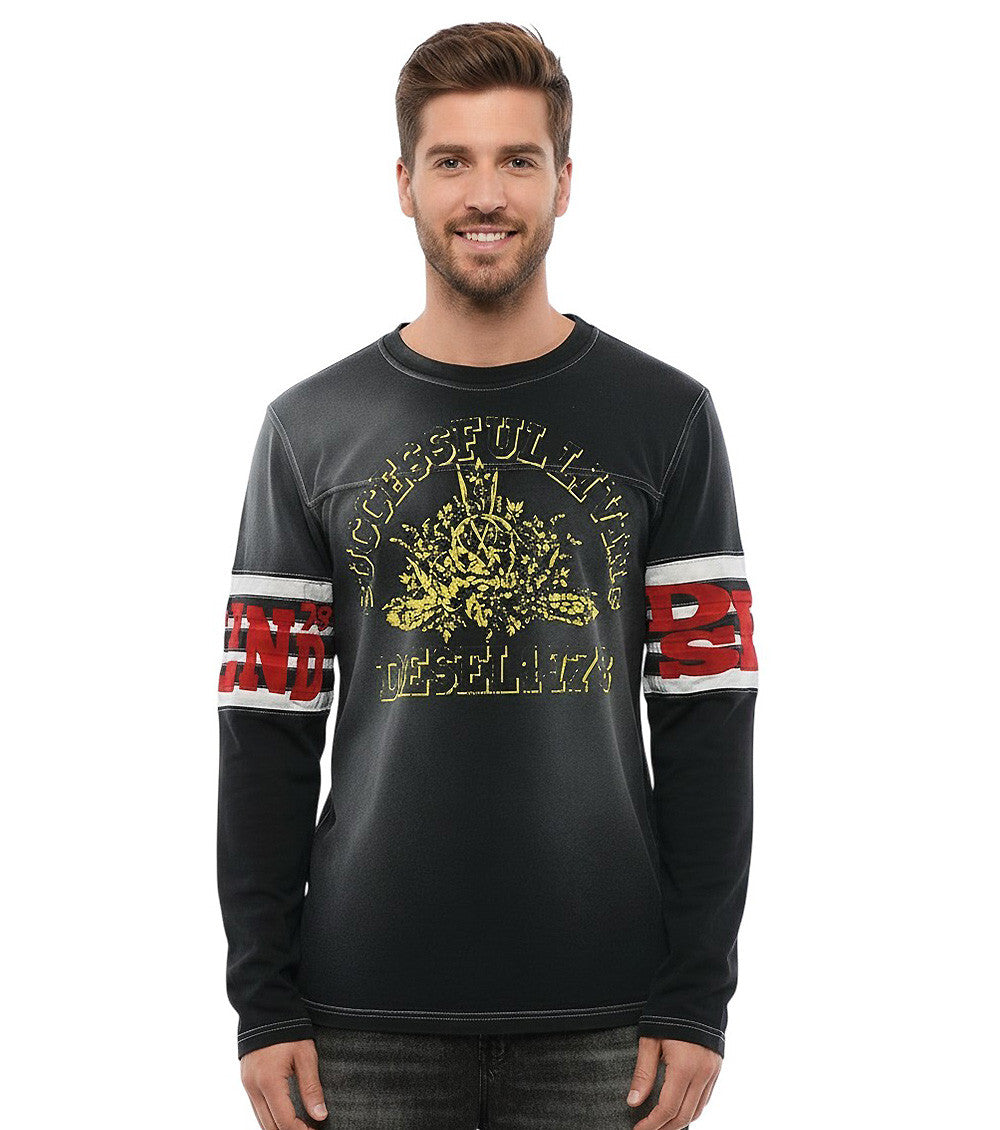Black Crew Neck T-Shirt 1