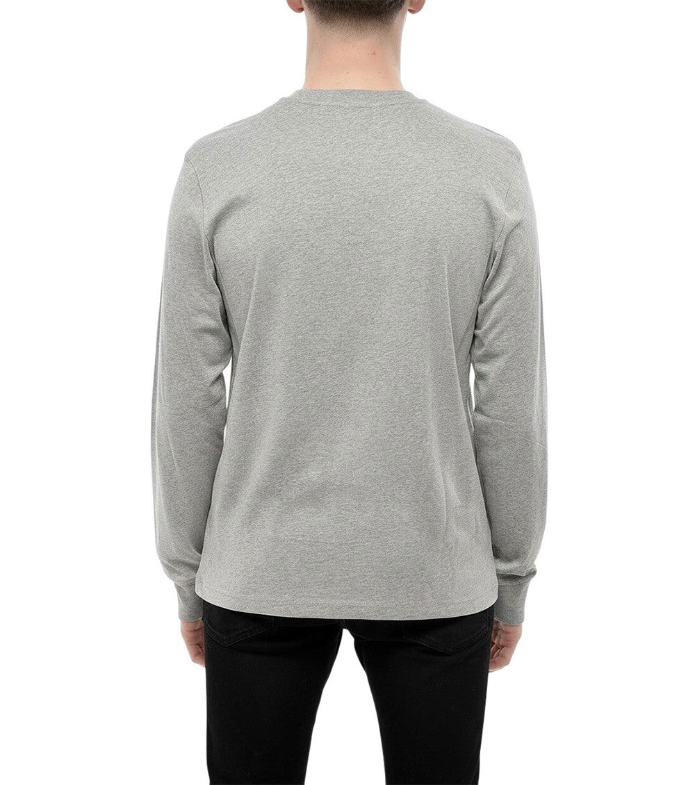 Grey Crew Neck T-Shirt 2