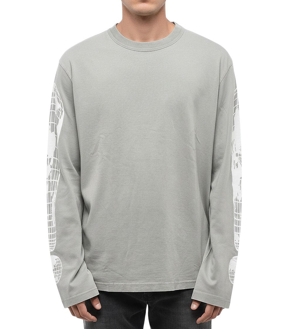 Grey Crew Neck T-Shirt 1