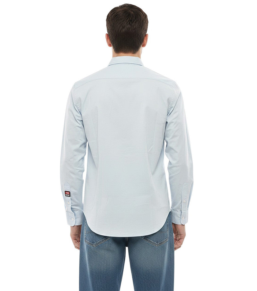 Sky Blue Slim Shirt 2