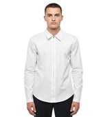 White Regular Solid Shirt 1