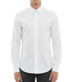 White Regular Solid Shirt 1