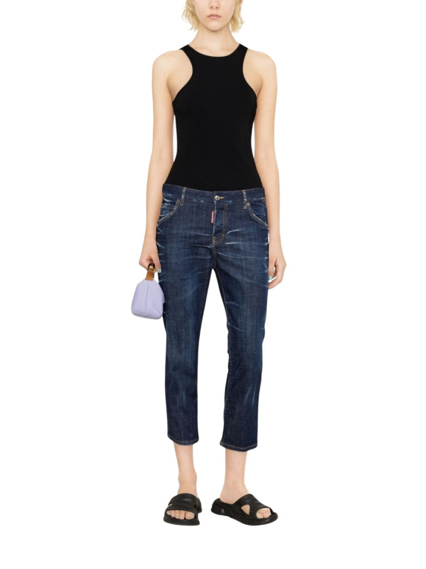 Denim Slim Low Rise Jeans 2