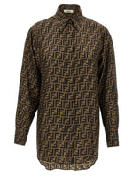 Brown Silk Shirt 1
