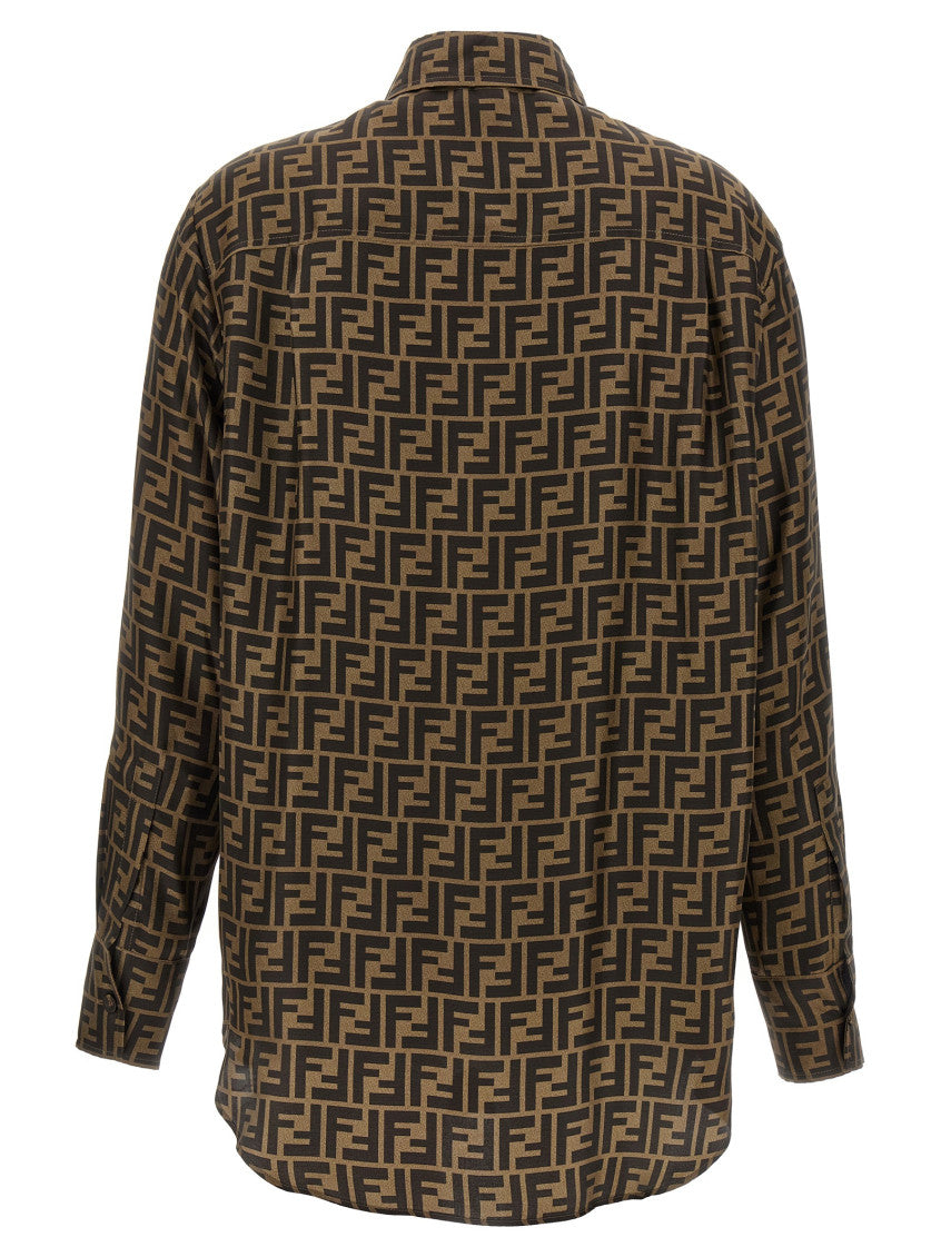 Brown Silk Shirt 2
