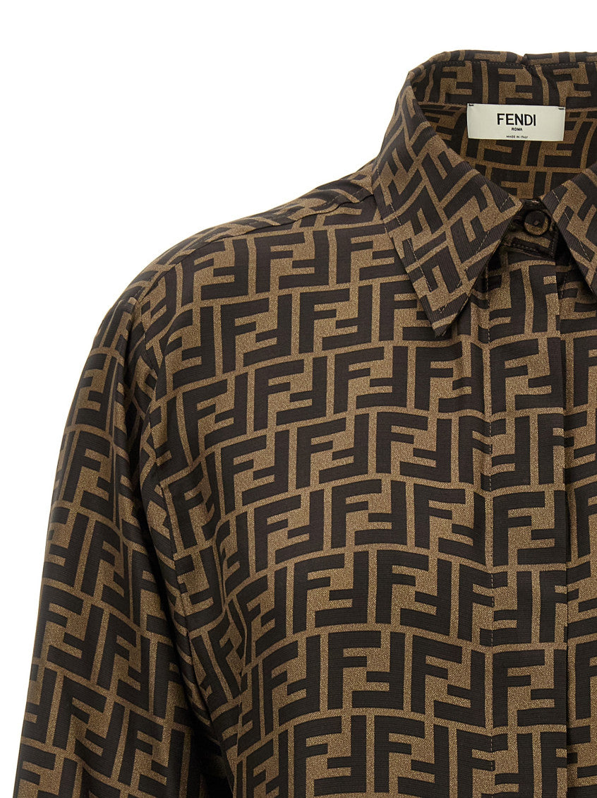 Brown Silk Shirt 3