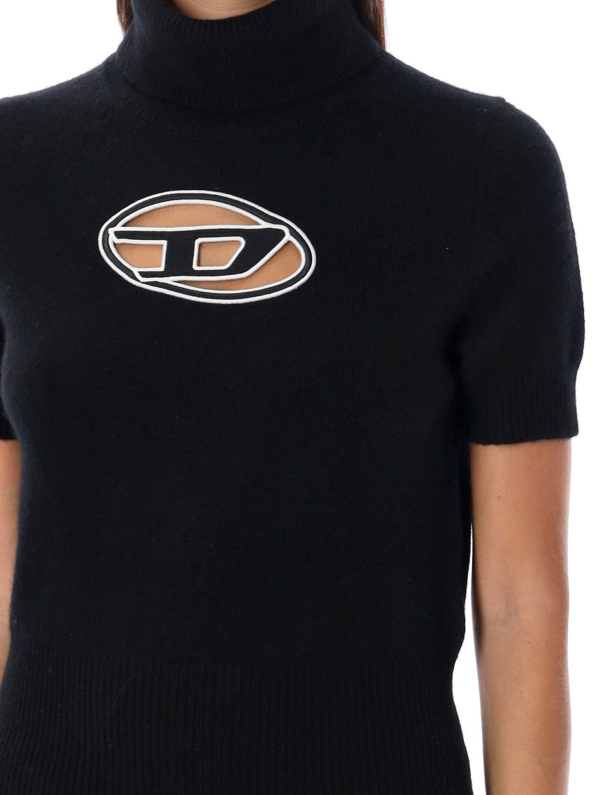 Black Highneck Wool Top 3