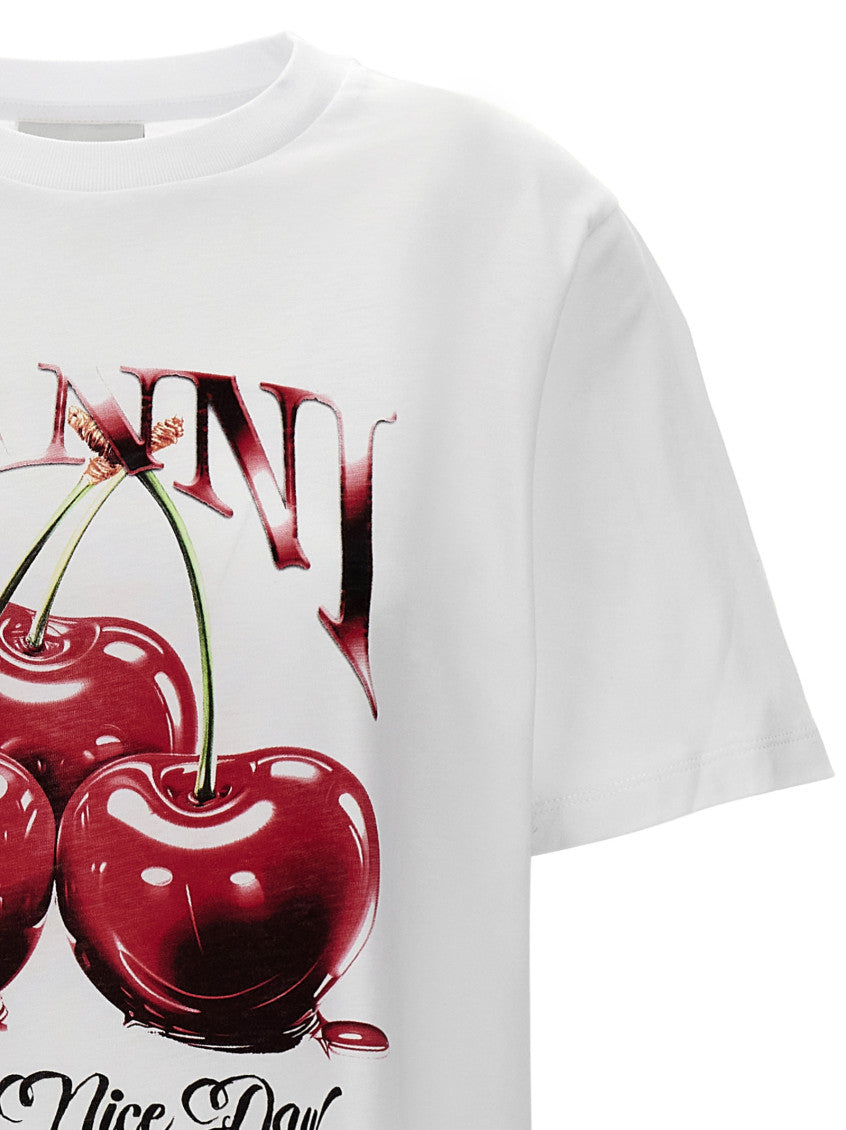 White 'Cherry' T-shirt 3