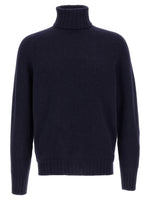 Blue High Neck Sweater 1
