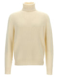 White High Neck Sweater 1